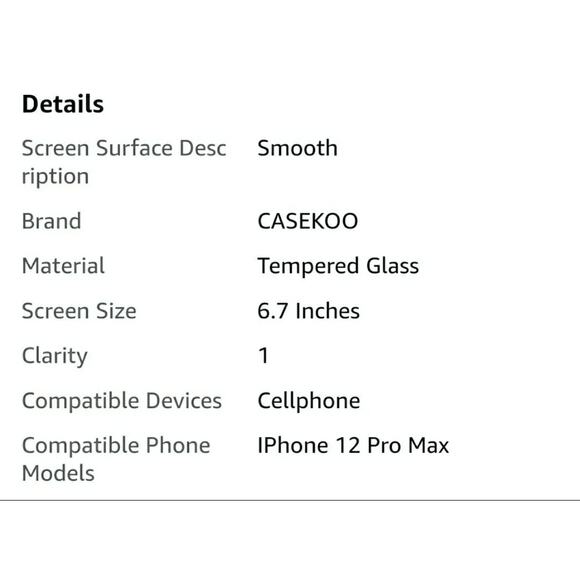 iPhone 12 Pro Max Screen Protector (2)  and Phone Stand - Picture 8 of 9